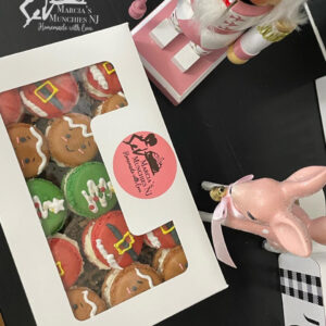 Christmas Character Macarons